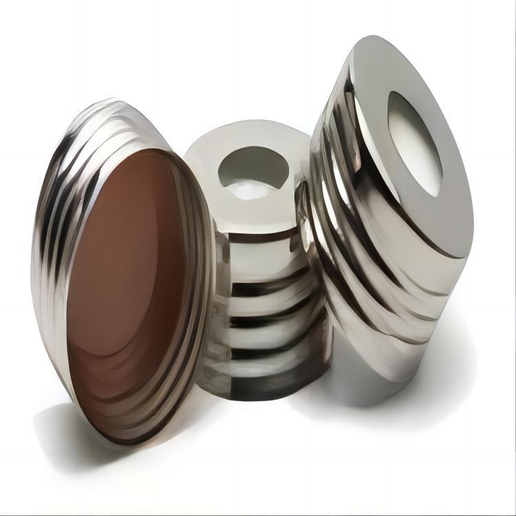 安捷伦钢制螺旋样品瓶盖 双层高温隔垫5190-3986