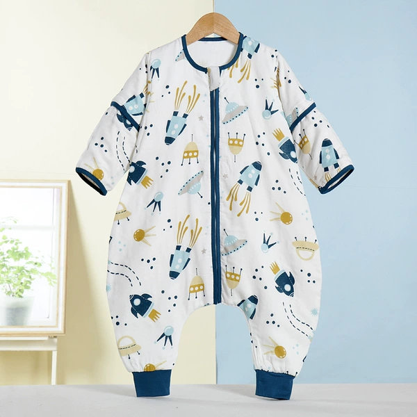 Bamboo cotton antibacterial cartoon spacecraft (first four and two)