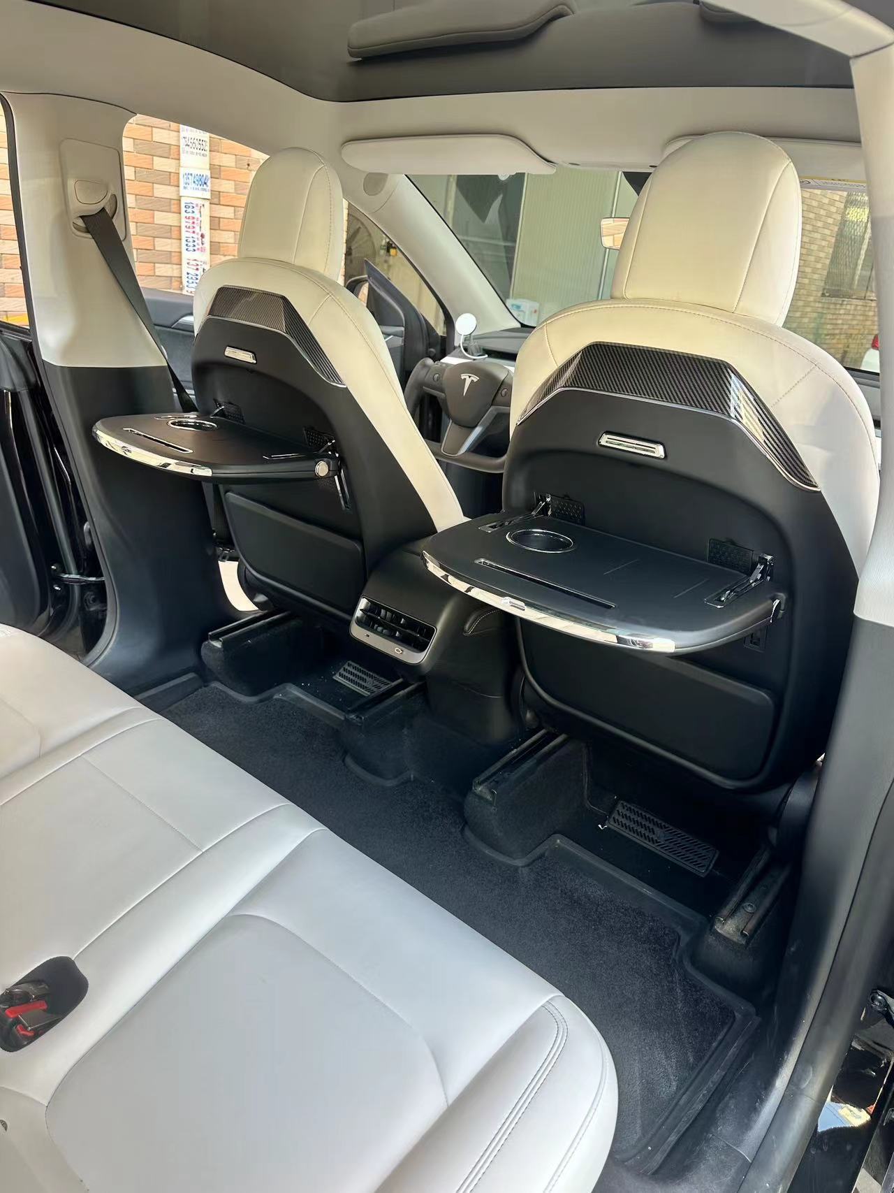 High-End Car Rear Seat Aviation Folding Table, Special Car-Specific Small Table Board, 2026 New Model Small Table Board