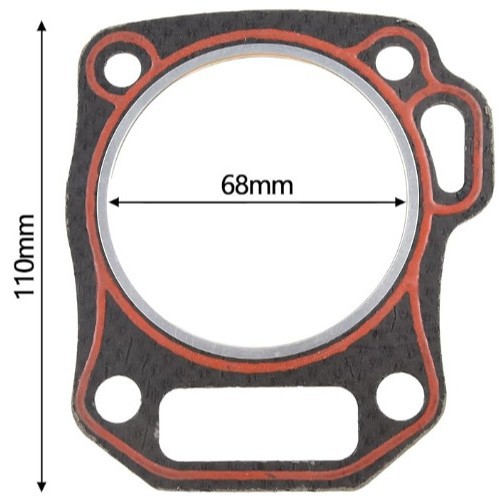 园林配件Cylinder Head Gasket 168F GX160 GASKET 气缸垫片
