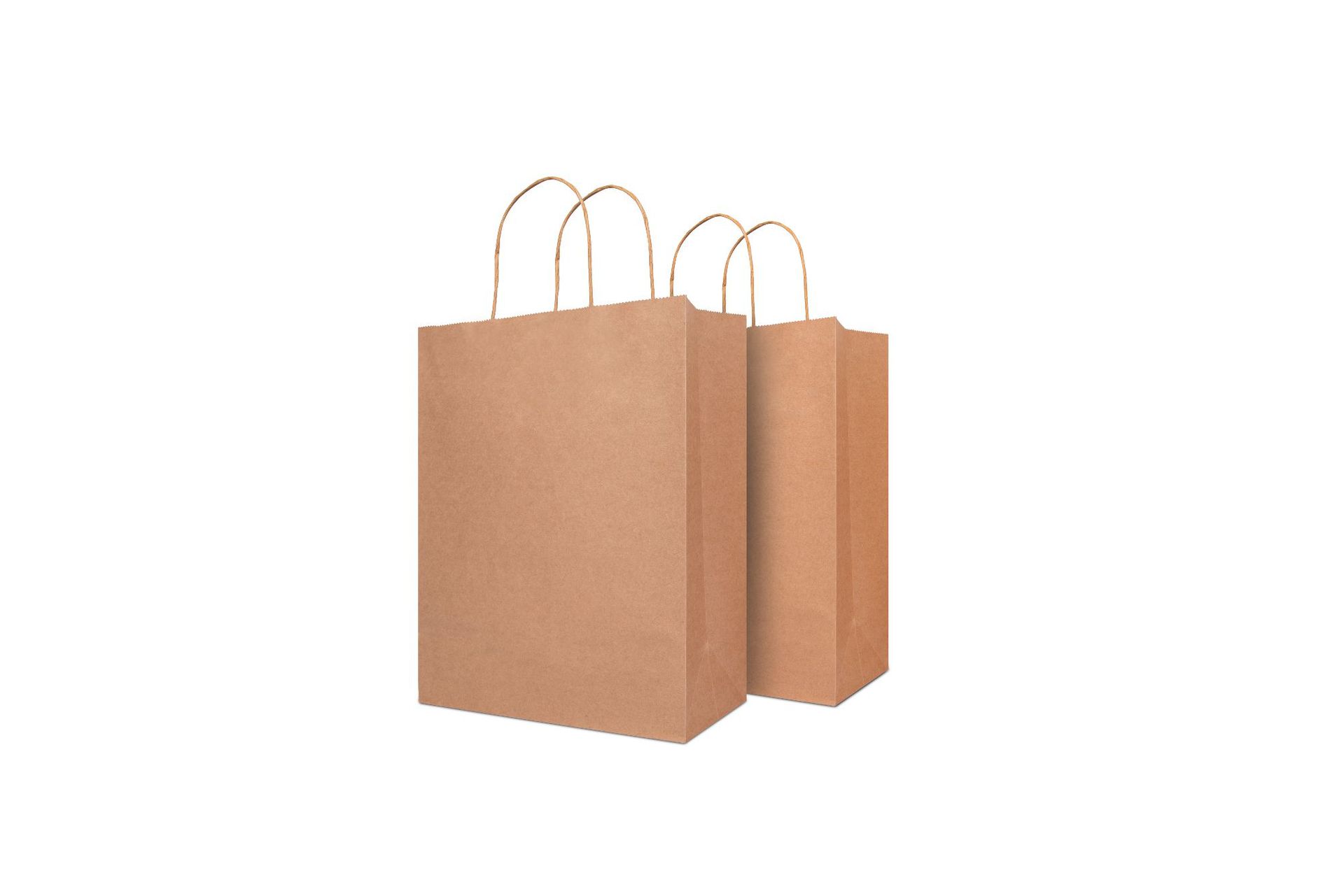 Brown Packing Paper Bag Gift Custom Gift Bag Baked Coffee Tote Bag Export Birthday Milk Tea Drink Takeaway Packaging