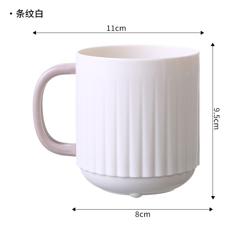 Temporada escolar, taza de cepillo de dientes doméstico, taza de cepillo de dientes de lavado, taza de cepillo de dientes de gran capacidad con mango image 7