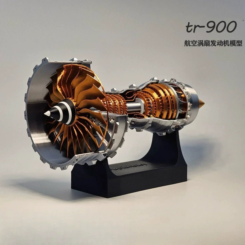 Модель авиационного турбовентилятора, электрическая модель турбовентилятора ручной работы, модель авиационного двигателя, украшения, игрушка, дропшиппинг