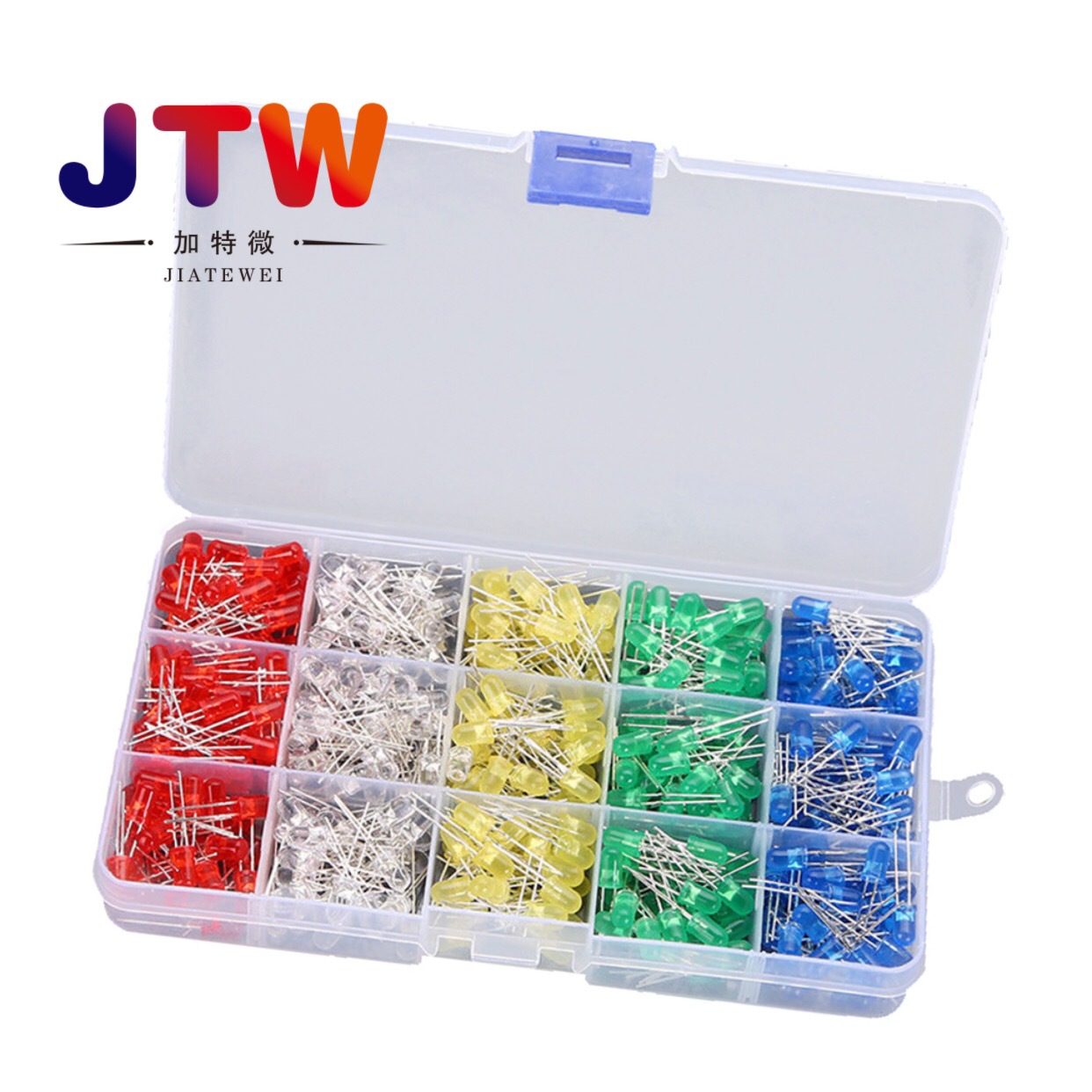 5mm F5 LED light -emitting diodes 500pcs red