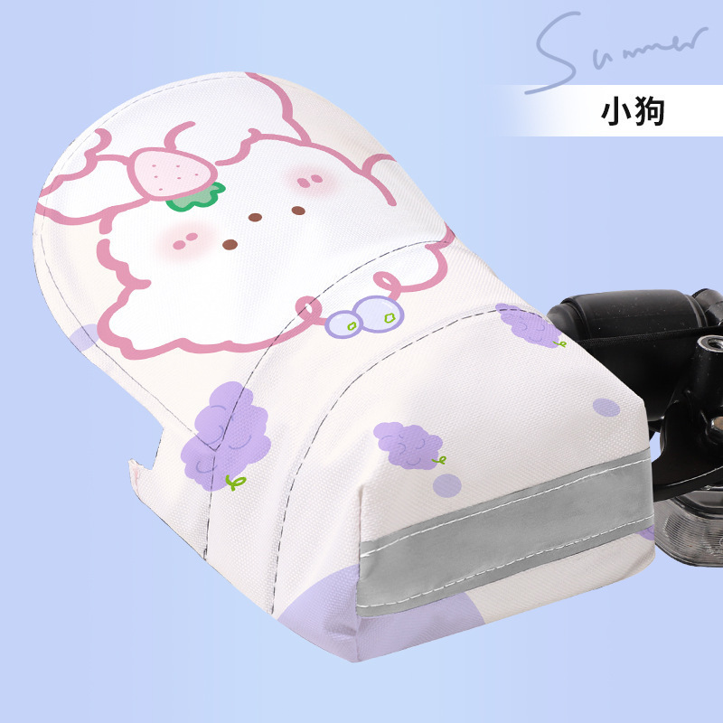 여름 스타일 - 용골 장갑 - 강아지 - 짧은 스타일