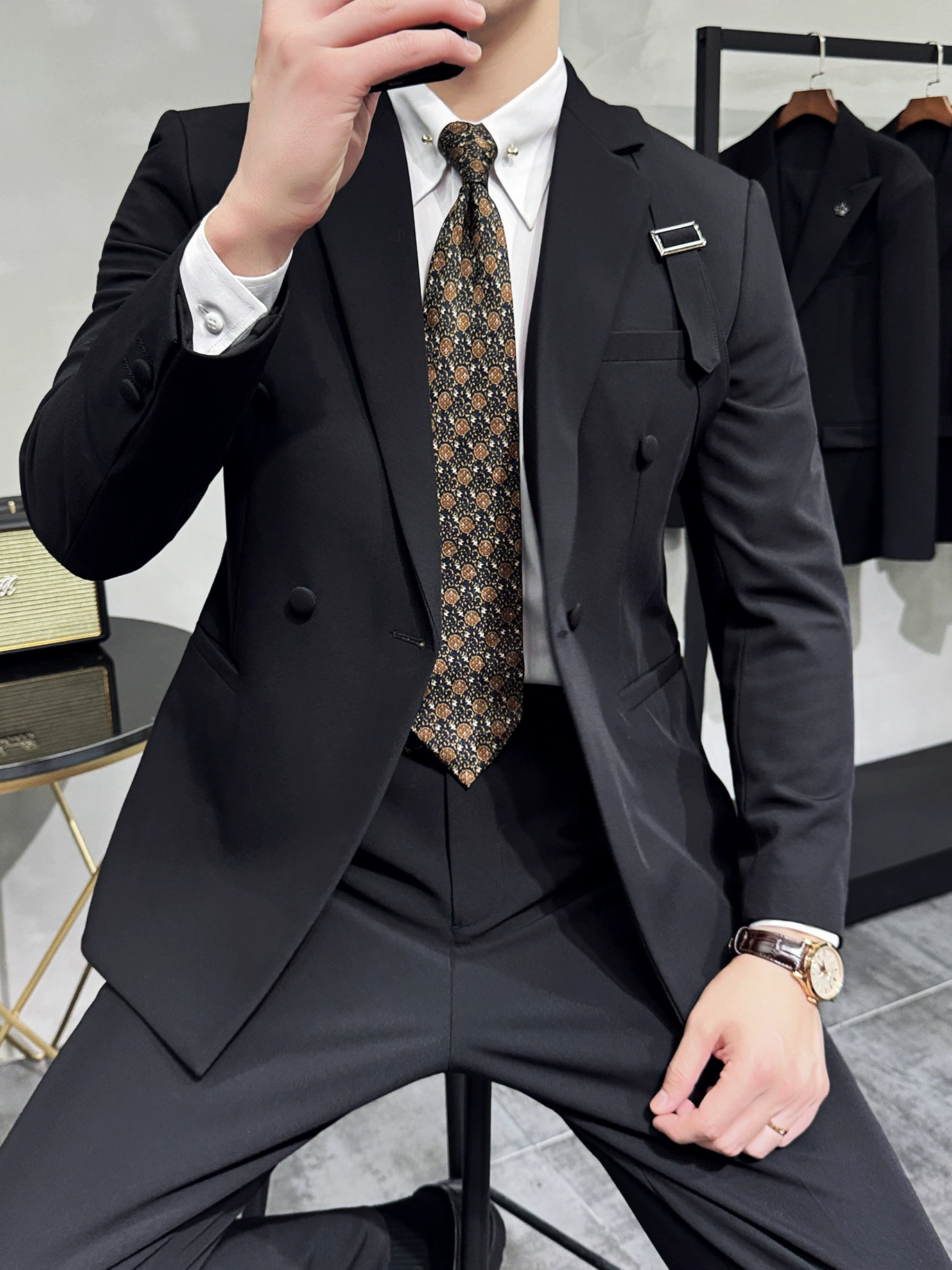 Autumn set, suit, Korean style
