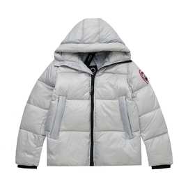 欧美秋冬新款 CG大鹅泡芙羽绒外套 独特黑标显气质 平替跨境欧货