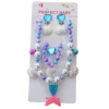 2# blue fish tail 5-piece set [independent packaging for jams]