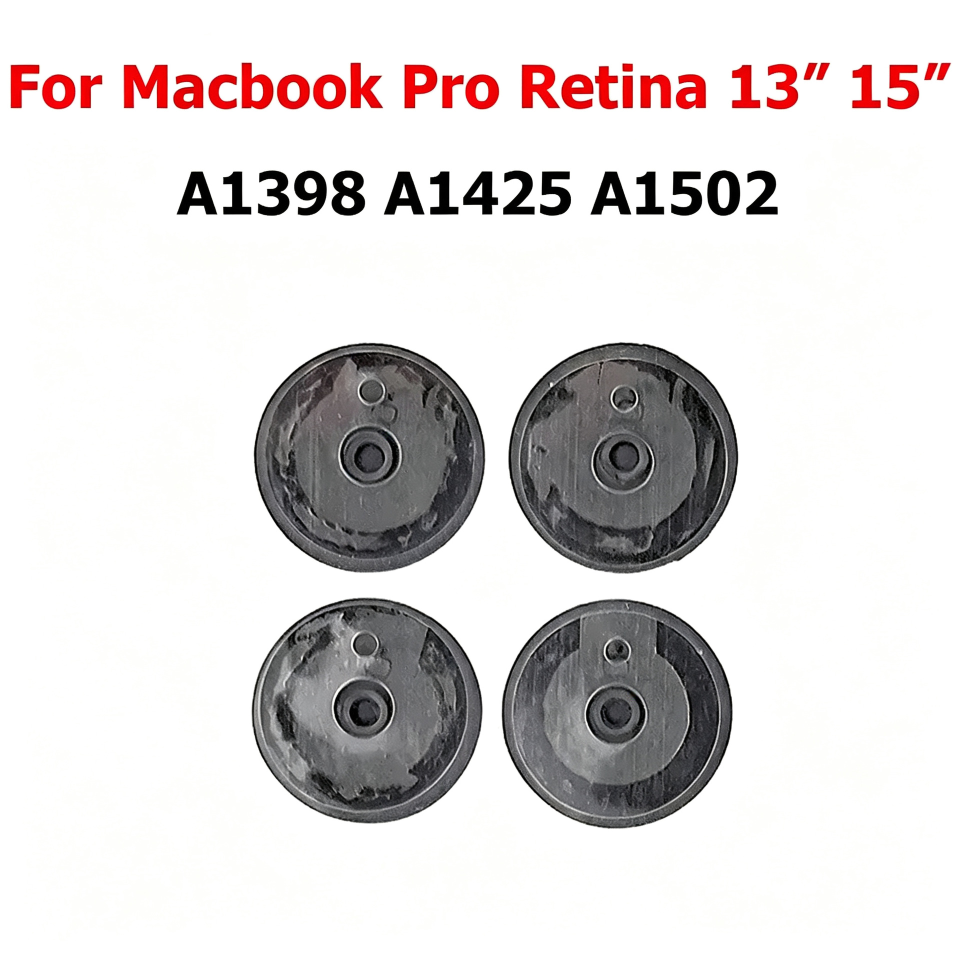 Gomas Antideslizantes para Laptop Apple MacBook A1502 A1398 A1425 Caucho