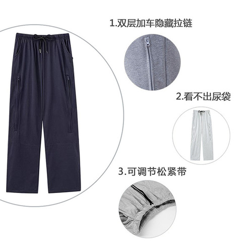 Ureteral fistula diversion pants incontinence catheter bile rectal drainage manufacturer direct supply elderly care urine bag pants