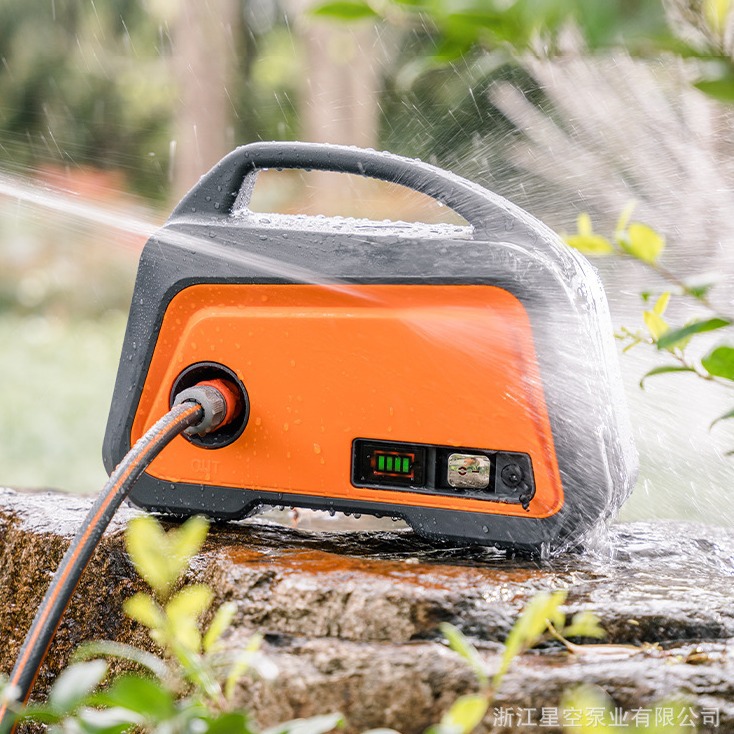 洗车神器可充电便携式多功能抽水机家用浇菜洗车水泵农用浇地灌溉
