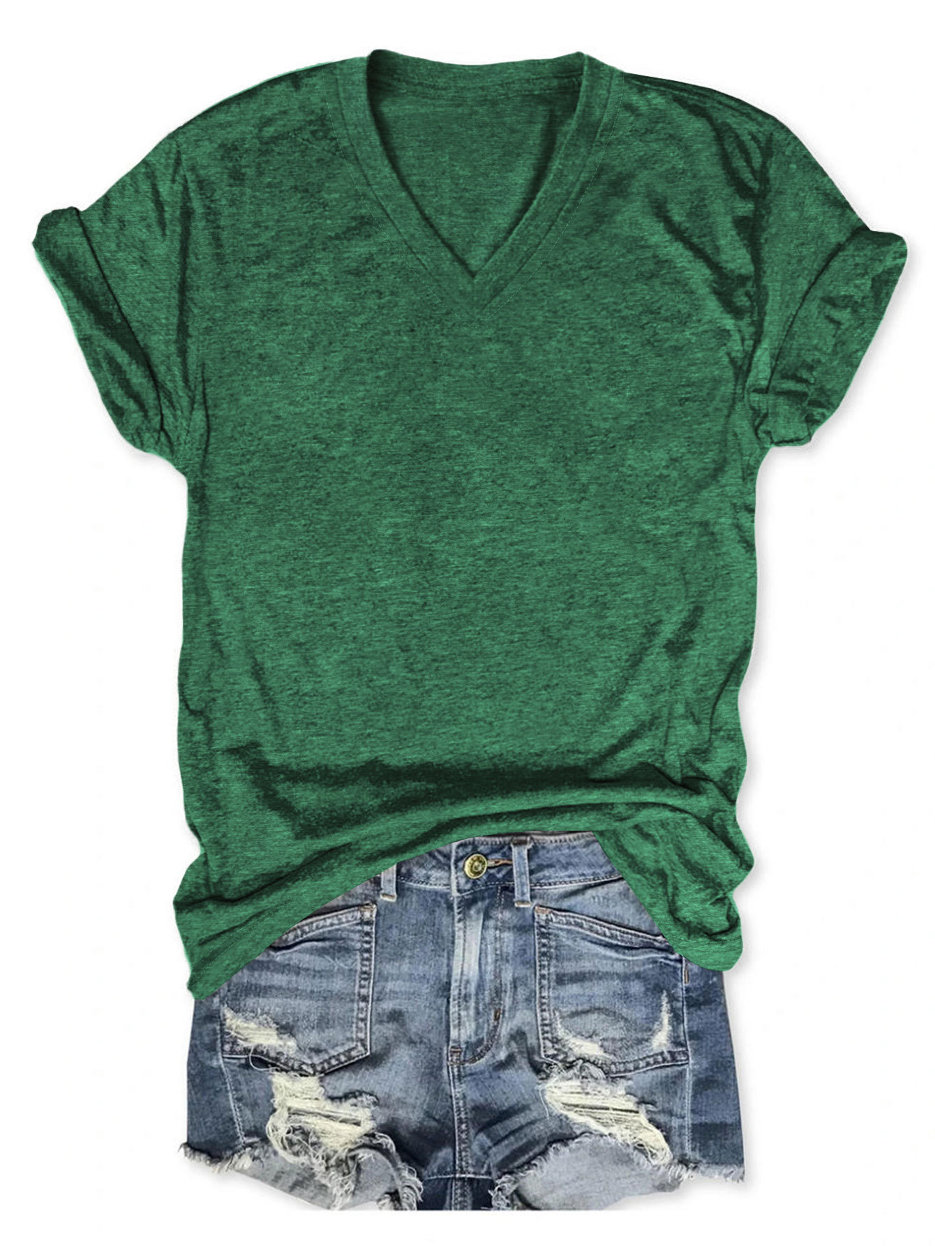 159g Weight Short Sleeve Sleeve Length Regular Sleeve Sleeve Type CVC Pull Frame, Cotton, Polyester Fabric Type Mid-Length (65cm <Length ≤ 80cm) Top Length T-shirt, Pullovers Tops Type Casual, Office, Daily Occasion Round Neck Neckline Printing Function Loose Fit Type Geometric Pattern Summer Season Women's Gender European and American Style, Streetwear Style Wholesale Women's CVC Pull Frame Cotton Polyester European And American Style Streetwear Geometric Short Sleeve T-Shirts 7