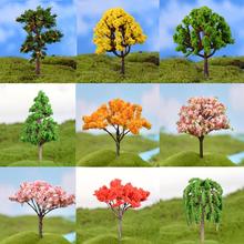 微景观迷你微缩绿植小树盆景造景装饰品树假树沙盘小摆件