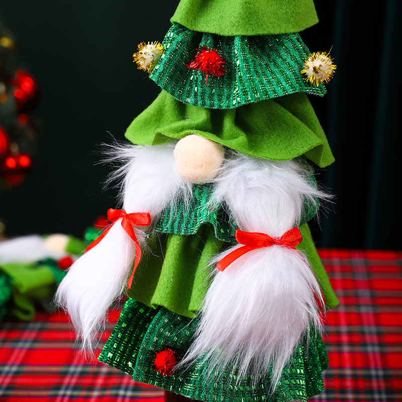 Christmas Luxurious Christmas Tree Santa Claus Cloth Daily Festival Decorative Props display picture 5