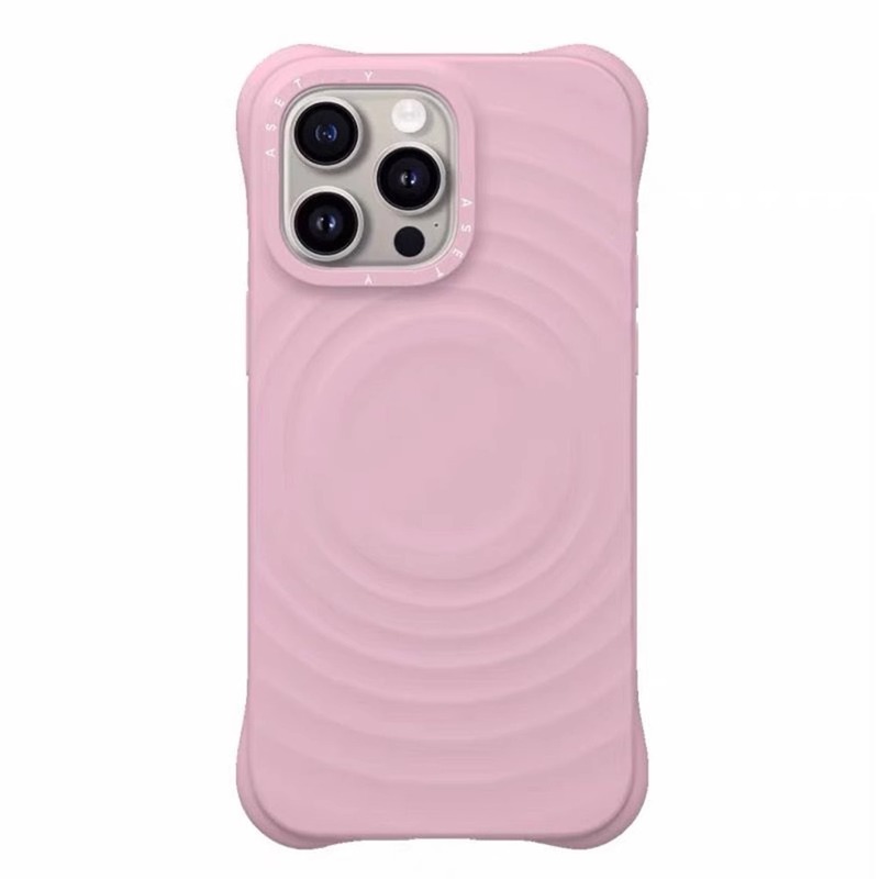 トップバージョンのcaseti共同ブランドウェーブ携帯電話ケースは、Apple iPhone16ProMax1415磁気シリコンケースに適しています。|undefined