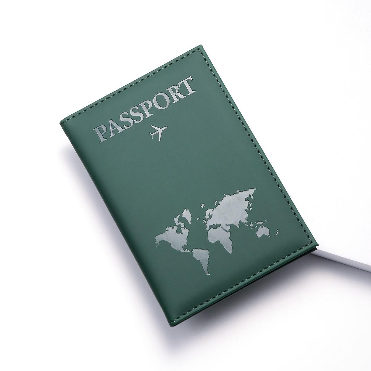 multi color map passport bag travel document bag passport holder passport protective cover couple passport bag_voghion.com