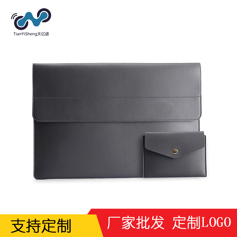 Factory sales wholesale PU material portable laptop liner bag 12-inch tablet computer bag