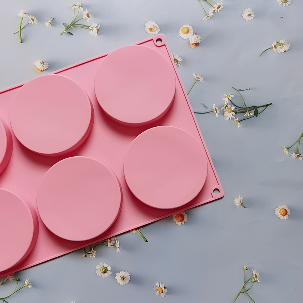 6 discos 153 pastel chocolate molde de silicona molde de postre decoración de pastel de cocina horneador Ma Green