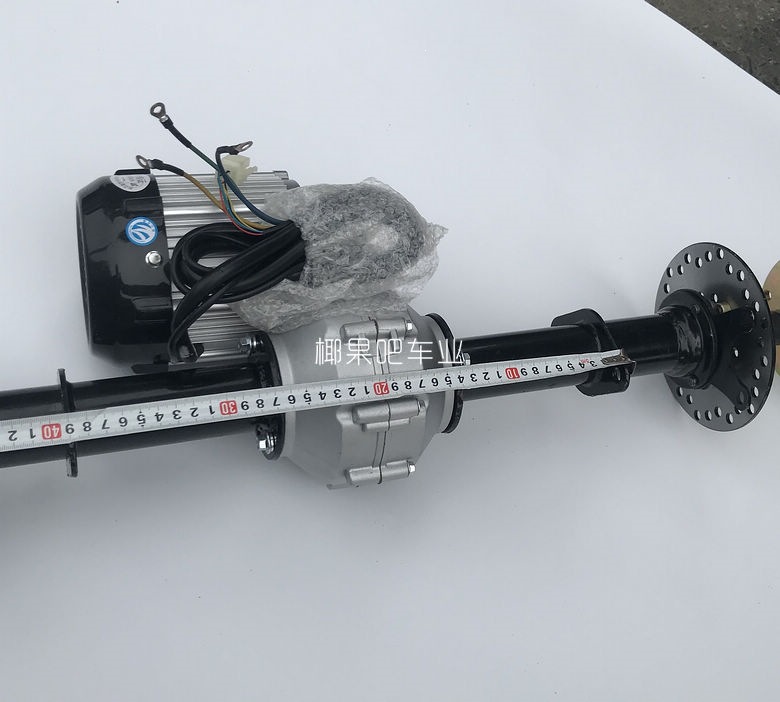 Modified electric four-wheel kart accessories: front suspension, steering differential shaft, transmission motor, rear axle, tire kit