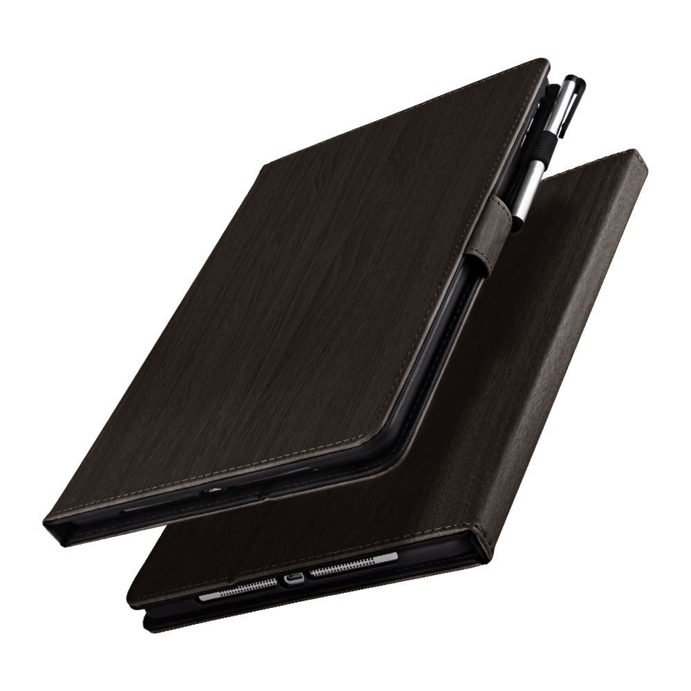 Aplicable ipad10 grano de madera funda protectora pro11/air4 caso de cuero con la caja de la pluma 10,2 de silicona resistente a la caída de la tableta caso