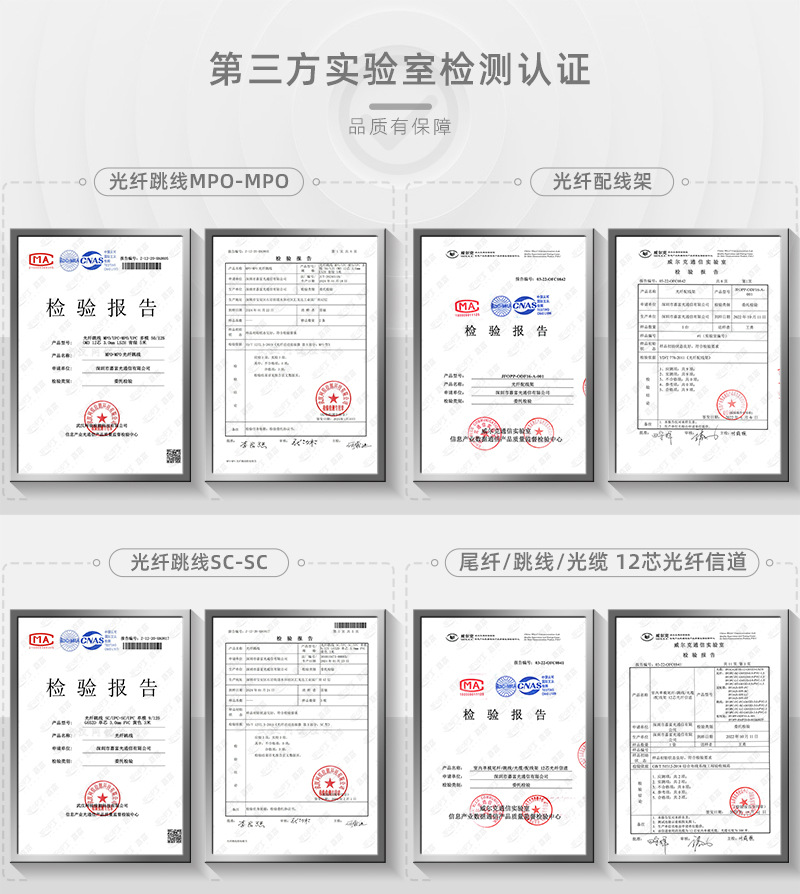 第三方实验室认证-多份报告-1688详情页