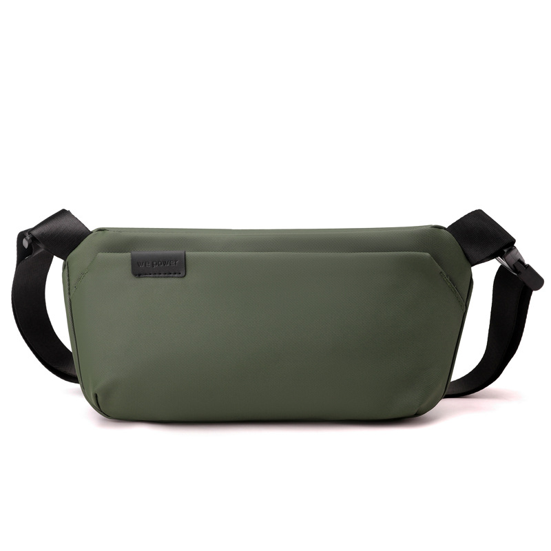 WEPOWER nuevo tipo de bolso ligero casual versátil bolso de hombro de moda de tendencia con capacidad de viento para montar bolso de pecho de viaje