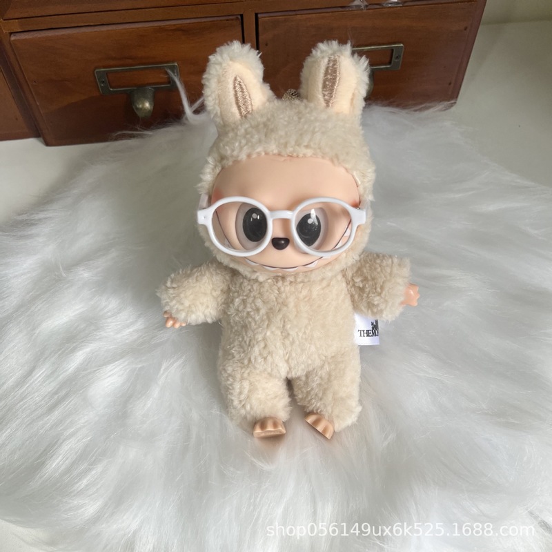 【メガネメーカー】13cm 自虐クマメガネ 10cm コットンドールメガネ ラブブビニールメガネ|undefined