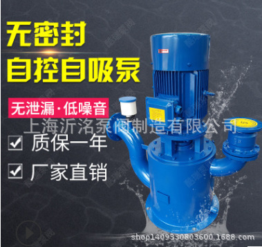 A沂洺 供应 WFB系列无密封自控自吸泵 125WFB-E不锈钢智能排污泵