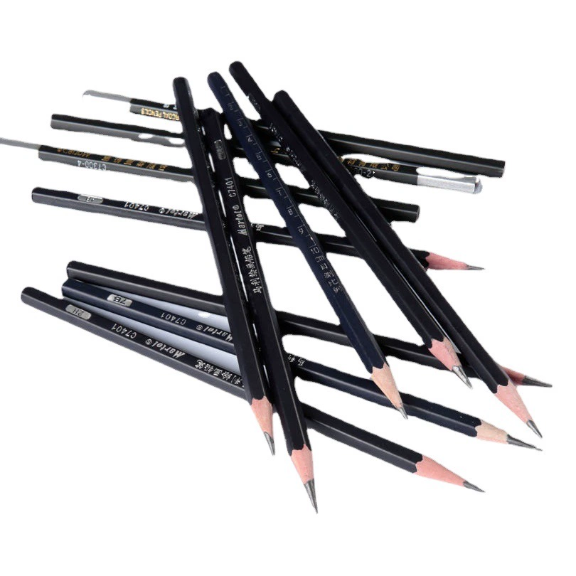 Марли эскиз карандаш костюм полный набор студент эскиз угольный карандаш мягкий средней жесткости 2bhb Карандаш Оптовая Студия посвященный