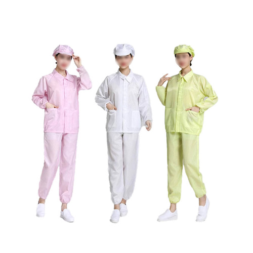 Factory direct sales anti-static separate clothing blue long-sleeved suit workshop food industry dust-free workshop clean clothing