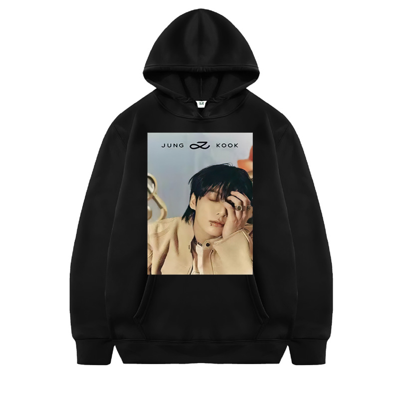 Warm pullover hooded sweater loose new bullet-proof Youth League series hoodie sweater fashion brand autumn and winter