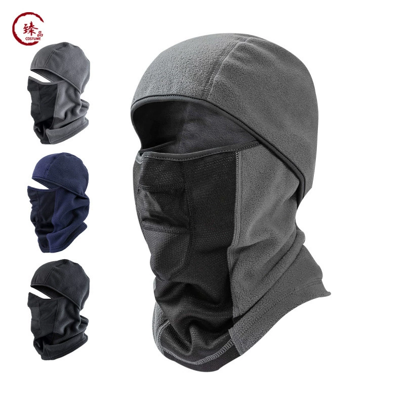 (Cross-border trading), velvet mask for cycling, ski helmet, keep warm windproof comfortable hat, with neck protection