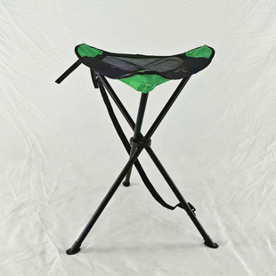 Outdoor Camping Folding Triangle Stool Durable Outdoor Camping Barbecue Leisure Triangle Stool Outdoor Leisure Folding Chair