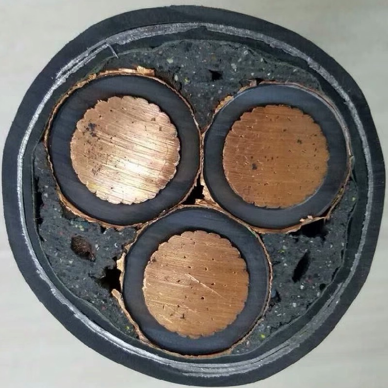厂家现货YJV22铠装3芯*120平方26-35KV铜芯高压电缆 35千伏电缆线