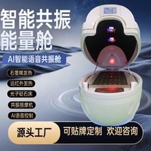 AI太赫兹生物共振能量舱美容院智能光子共振舱石墨烯熏蒸太空舱