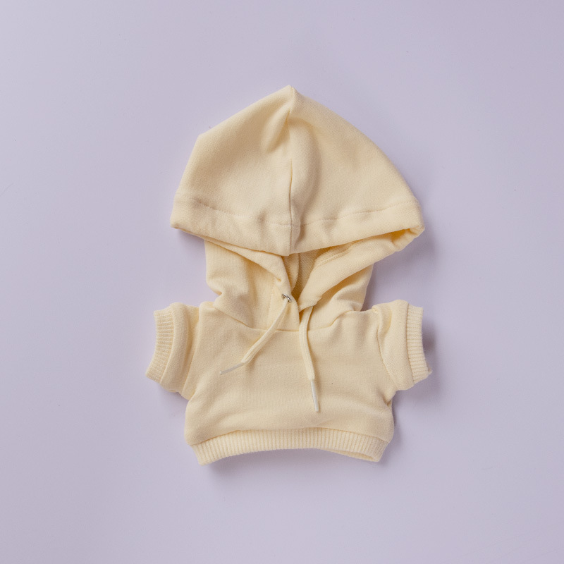 Labubu ペンダント ブラインドボックス フード付きスウェットシャツ Labubu ベビー服スーツ Tシャツ パンツ 人形服 着せ替え|undefined
