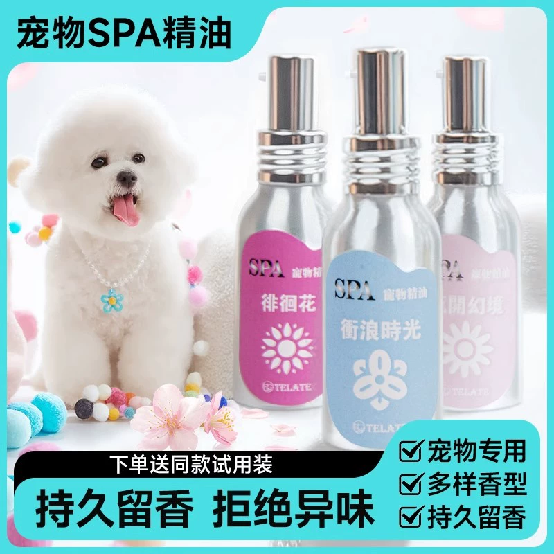 Эфирное масло для ухода за шерстью питомцев, длительный аромат, специальный парфюм для кошек и собак, идеально подходит для собак породы Тедди.