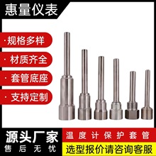 热电偶保护套管 温度计底座热电阻 卡套螺丝 法兰套管 碳化硅探头