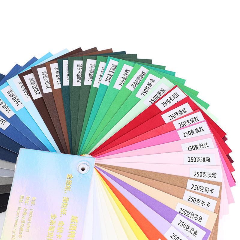 A4 papel verde oscuro verde oscuro Morandi colorido papel duro hecho a mano 4k completamente abierto jardín de infantes