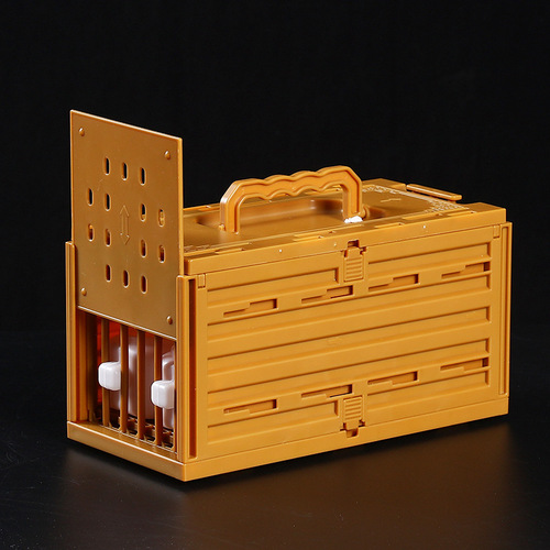 New plastic bird cage with embroidered eye and topknot, with grid cage, fast delivery, transport cage, media cage, convenient 