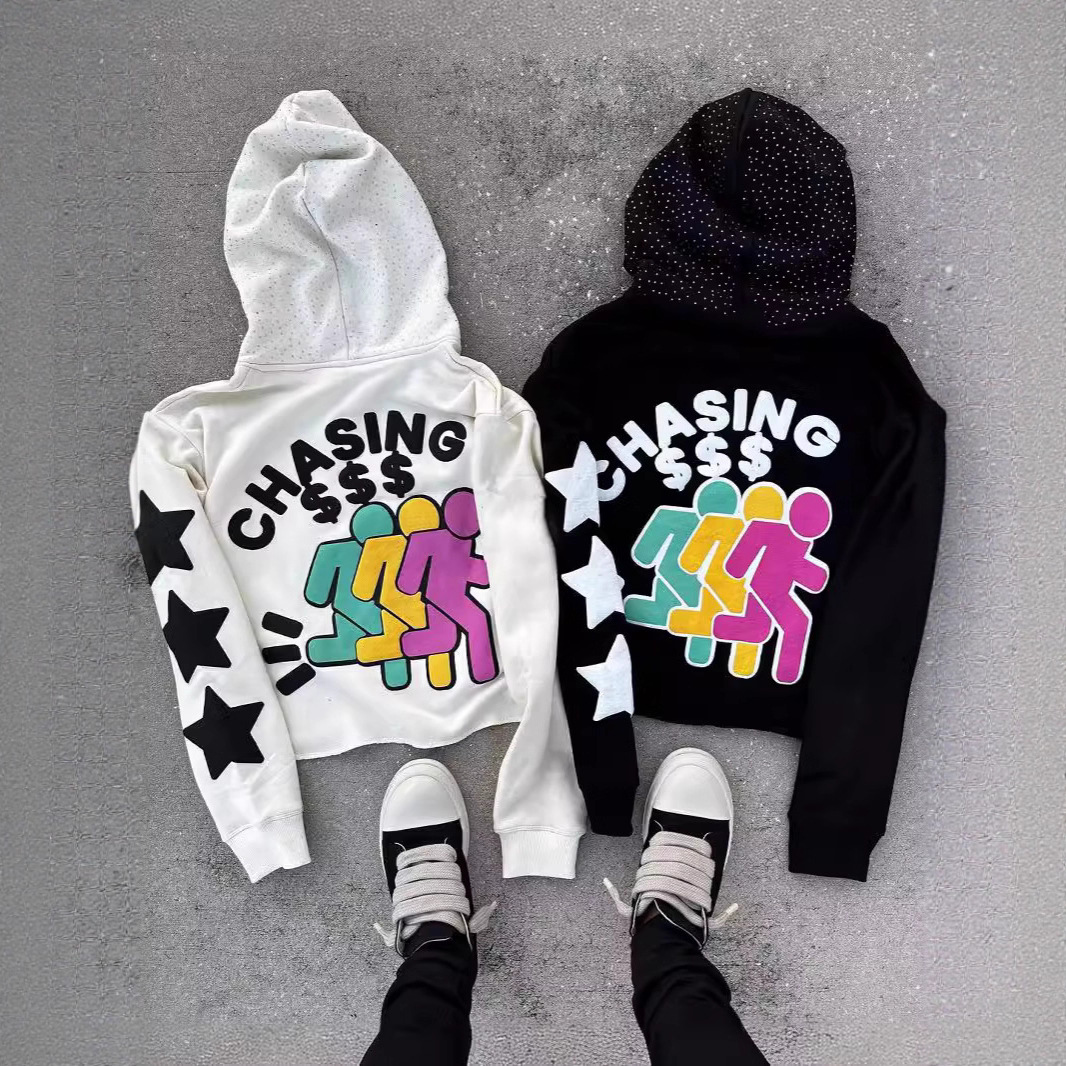 3D-Print Hip Hop Hoodie – Übergroßer Streetwear-Pullover mit auffälligem Grafikdesign (Unisex, S-3XL)_voghion.com