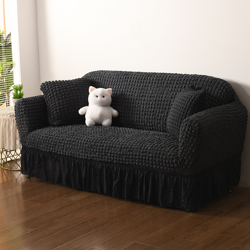 Funda de sofá de estilo europeo, todo incluido, esvástica, nueva cubierta de sofá elástica perezosa universal de cuatro estaciones, cubierta de polvo de sofá doméstico