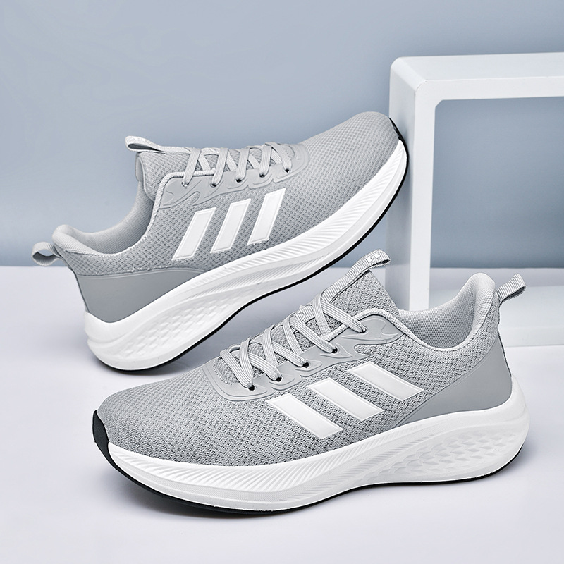 Putian tres barras zapatos de hombre palomitas de maíz amortiguación ligera placa de carbono transpirable de verano malla pareja zapatos deportivos zapatos para correr mujeres
