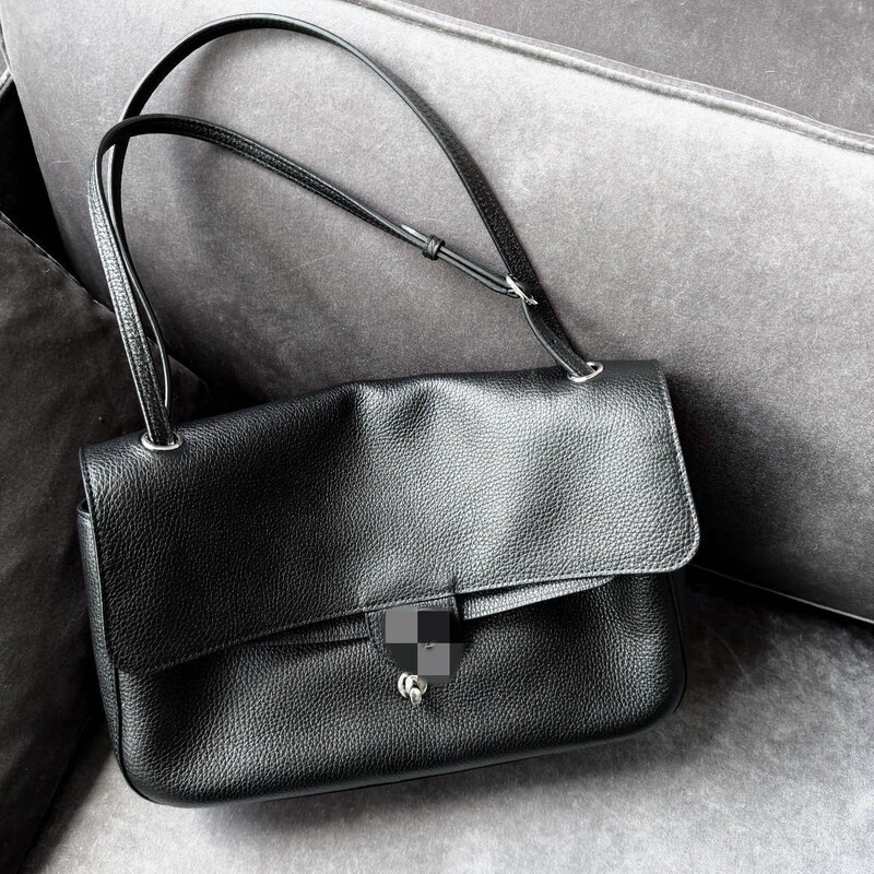 High-End Version 26S Maxi Flap Bag New Model Cf Pebbled Genuine Leather Underarm Hobo Large Bag Single Shoulder Crossbody Bag for Women High-End Version 26S Maxi Flap Bag New Model Cf Pebbled Genuine Leather Underarm Hobo Large Bag Single Shoulder Crossbody Bag for Women