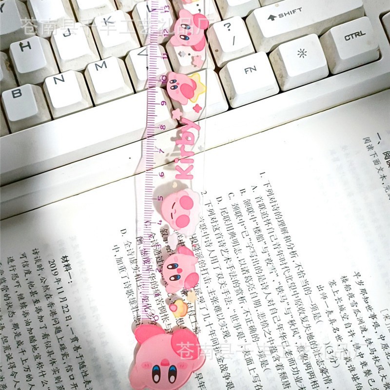 Bonito y creativo Sanrio dibujos animados acrílico Mayday regla transparente estudiante de escuela primaria juego de regla de papelería especial