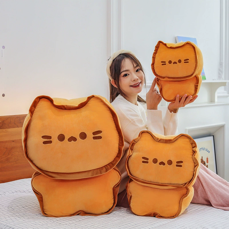 Компактная подушка из масла? cartoon cute pillow, plush big doll for bed, cat