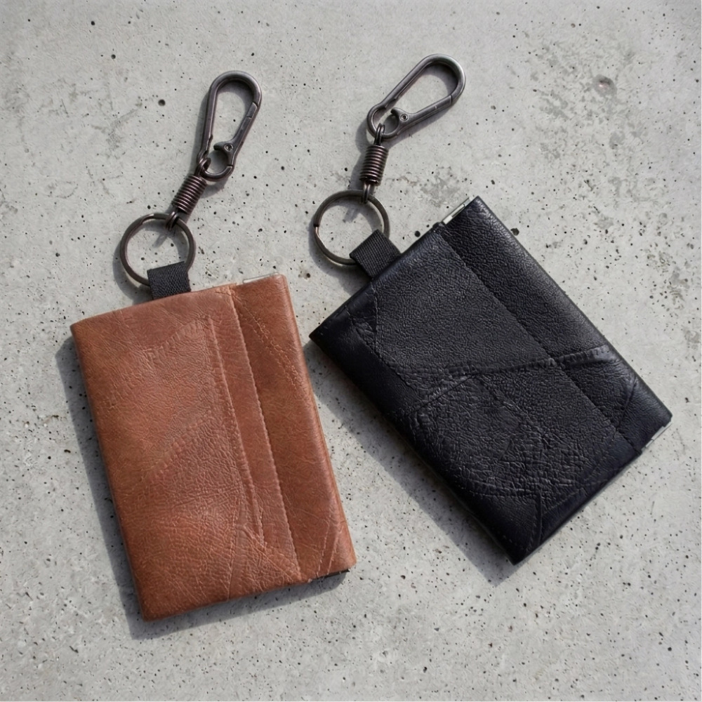 Keychain Coin Purse, Unisex, Portable Earphone Key Bag, Portable Card Holder, Storage Bag, Cross-Border Customization
