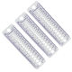 Factory Direct high quality wool knitting tools new multi-functional knitting ruler plastic ruler