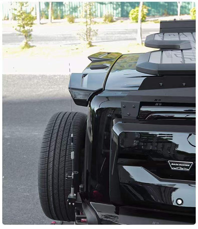 Suitable for 24 Second-Generation Haval H9Mc Roof Sports Rear Wing Spoiler Fixed Wind Modification Special Accessories Haval