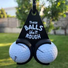 跨境新品 Golf Ball Holder Funny Golf Gifts高尔夫球架球手礼物
